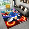 Classic Game S-Sonic Cartoon Non-Slip Area Rug for Living Room,Bedroom,Playroom,Soft Carpet Floor Mat Home Decor Rug Kids Room