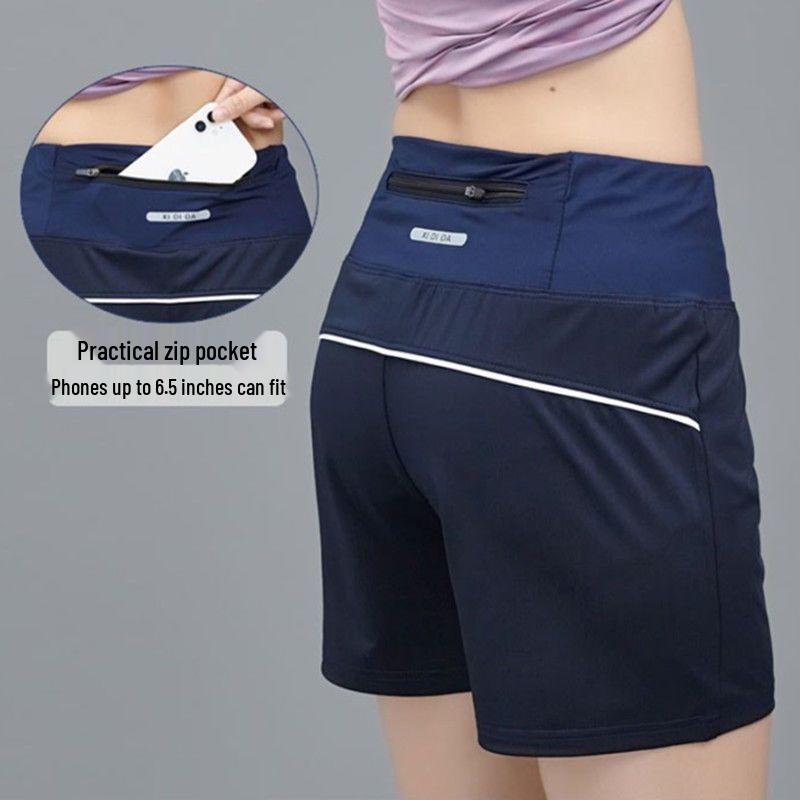 Women's Quick-Dry Sports Shorts with Pockets for Running, Fitness, Yoga, Tennis, Summer Wear