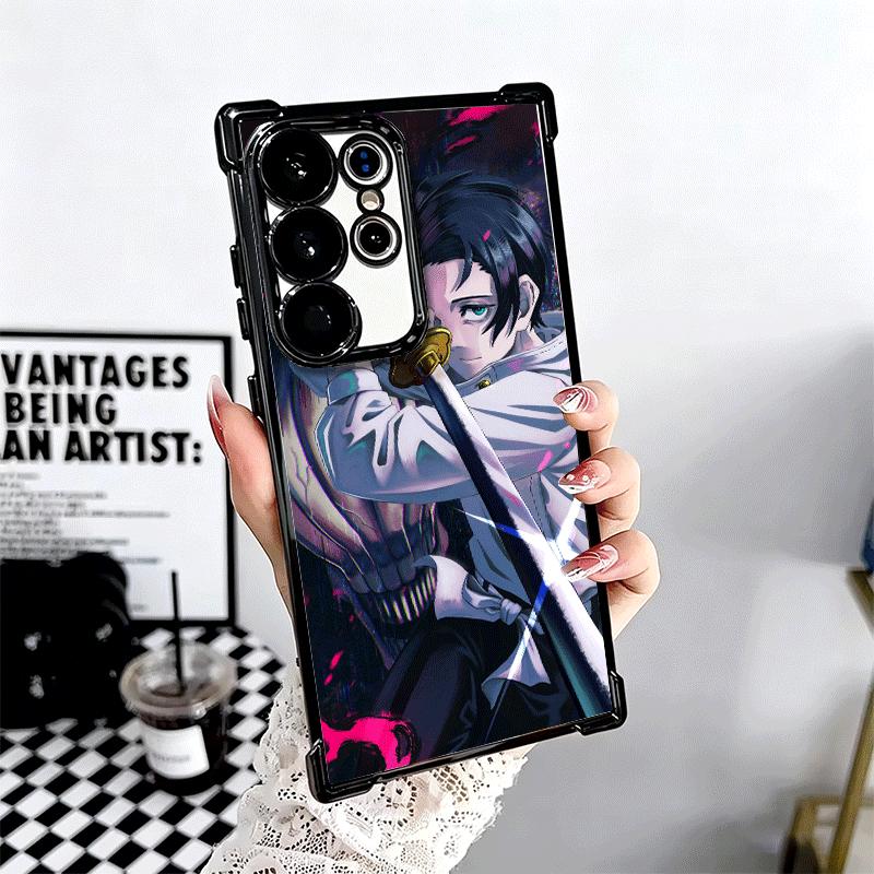 Anime Yuta Okkotsu JUJUSU Soft Phone Case For Samsung Galaxy S26 Ultra S25 Edge S24 FE S23 Plus S22 S21 + S20 Plating Anti-Fall
