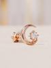 Minimal Piercing 14K 18K Moonlight Star Piercing