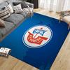 FC Hansa Rostock Flannel Pattern Square Carpet,Area Rug,Carpet Rug for Living Room Bedroom Sofa Playroom Decor,Non-slip Floor Mat