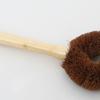 1 Stück Natürlicher Holzgriff Topfbürste Haushalt Küche Reinigungsbürste Topfwaschen Spülbürste Langer Griff Topfwaschen Bürste