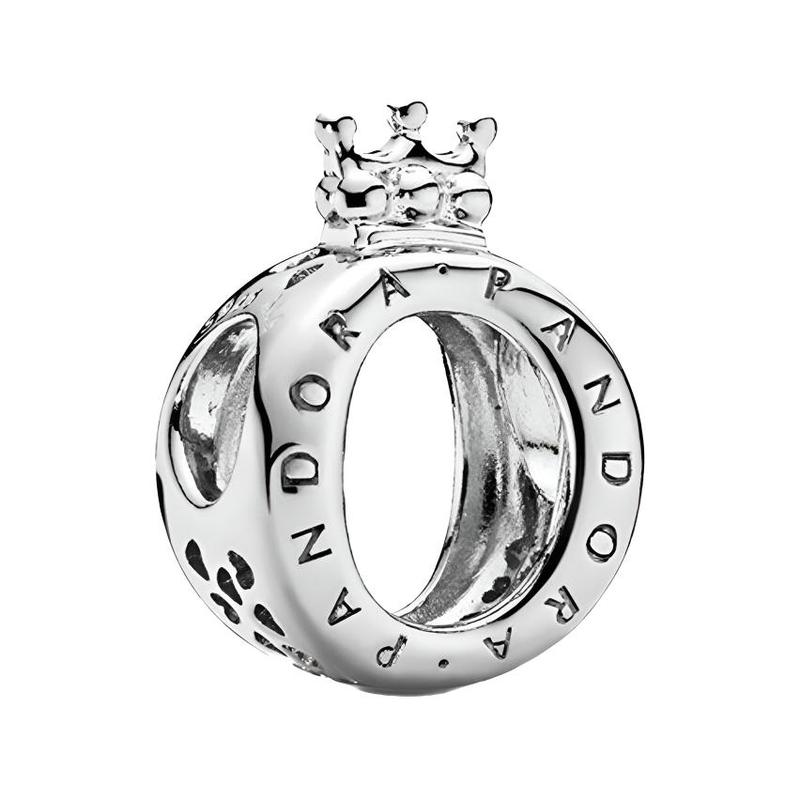 Pandora Crown O Logo Charm Silver 925 Silver Necklace/Pendant Women s 797401