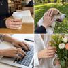 Bunter Floral Offener Ring Vielseitiger Vintage Schmuck Neuer Emaille Ring Hochzeit