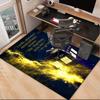 Telephone Booth Office Rug Chair Mat, Game Carpet, Suitable for Front Door, Bedroom, Living Room, Desk, Holiday Gift