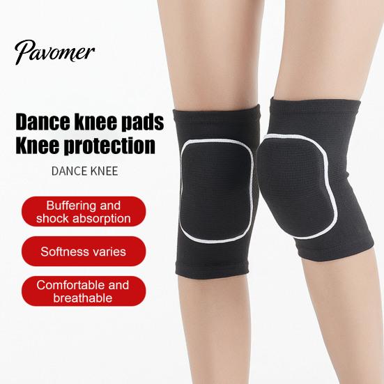 Men Women Knee Brace 2Pcs Sports Pads with EVA Foam, Breathable Anti-Collision Protector, Ergonomic Guard for Dance Volleyball Football Yoga