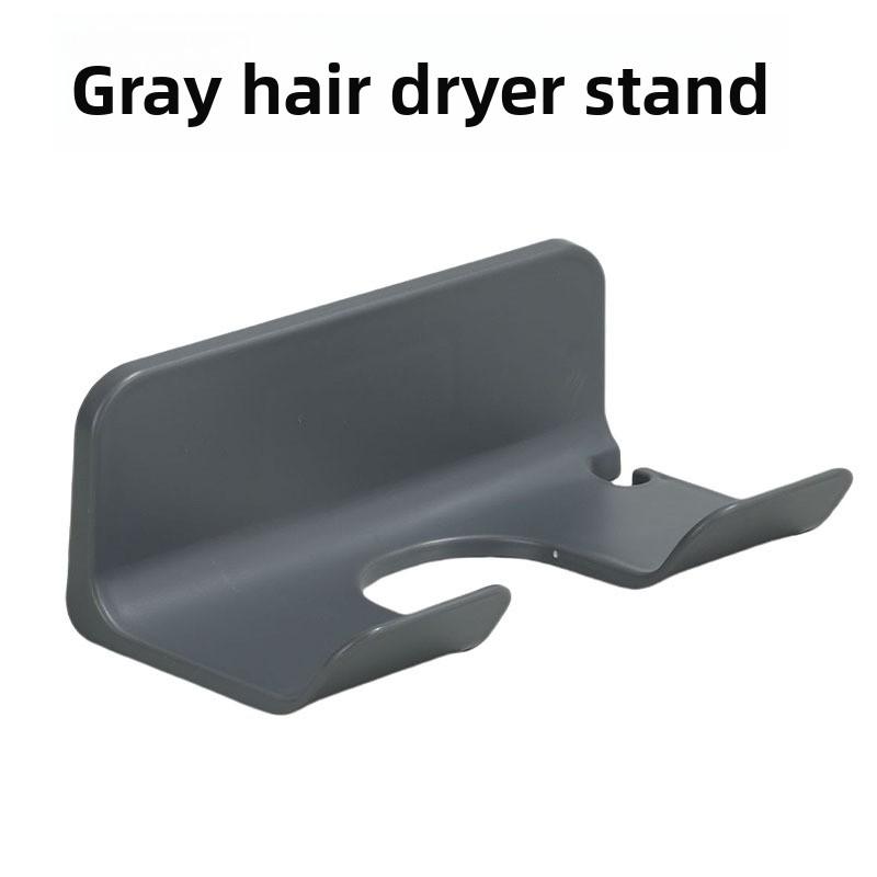 Hair Dryer Stand, No Need for Drilling, Bathroom Storage Rack, Hair Dryer Hanging Rack, Multi-functional Hair Dryer Placement Rack