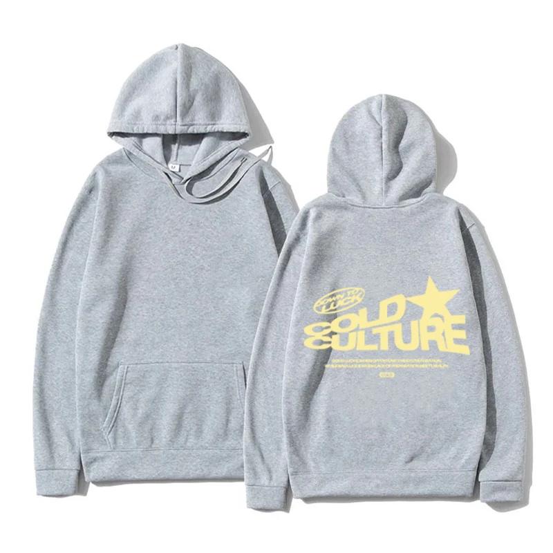 Harajuku Hip-hop Hoodie Men's and Women Autumn and Winter High Street Personalized Hooded Sweater Street Trend Large Size Jumper
