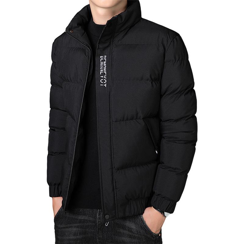 Padded-on men's jackets winter new flow fleece thickened autumn and winter cotton-padded jackets, fleece cotton-padded jackets