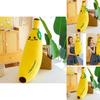 Delightful Cartoon Banana Plush Pillow Soft Fruit Toy For Cozy Sleep And Relaxation Gifts