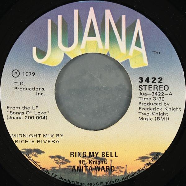 

7inch Record ANITA WARD - Ring My Bell 3422 Juana 1979 US Soul/Funk Used