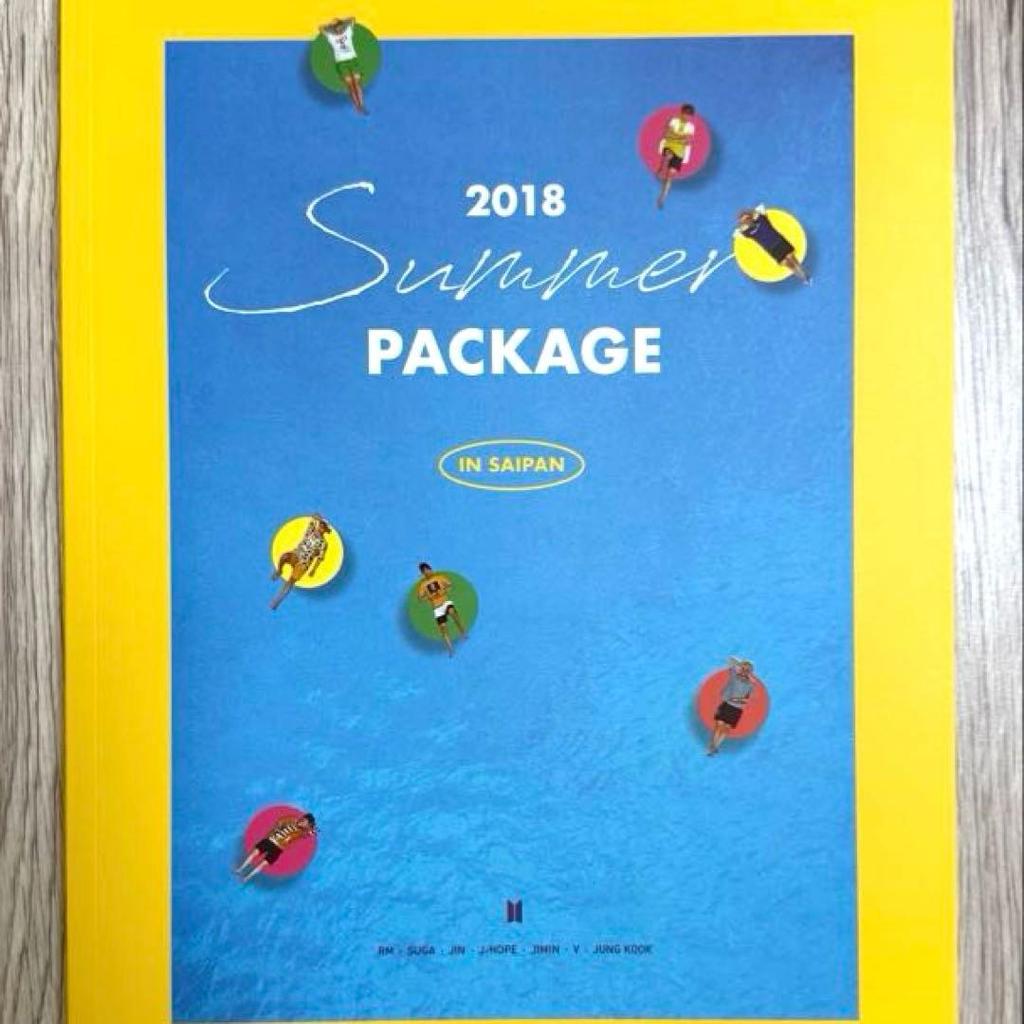 [USED] "2018 BTS Summer Pack VOL.4" Jungkook guidebook included