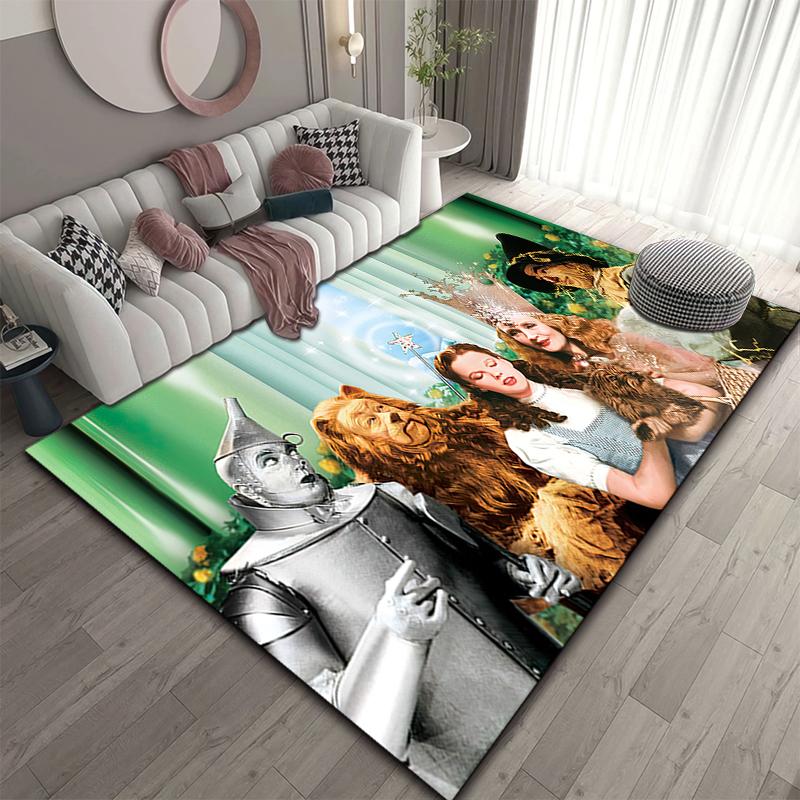 1PC The Wizard of Oz Rug - home decoration Carpet For Living Room Bedroom Flooring Computer Chair Area Rug