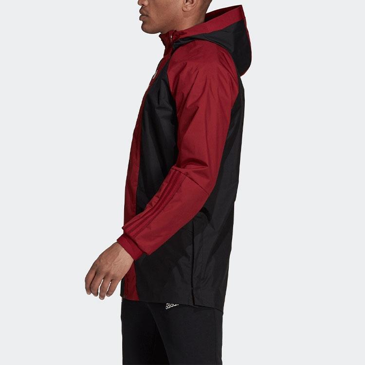 adidas Arsenal Hooded Jacket 'Black' Men's GR4209