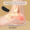 Male and Female Soft Particle Massage Orthopedic Insole Self-adhesive Invisible Non-slip Shock Absorber Half Size Pad GEL Heel Pad