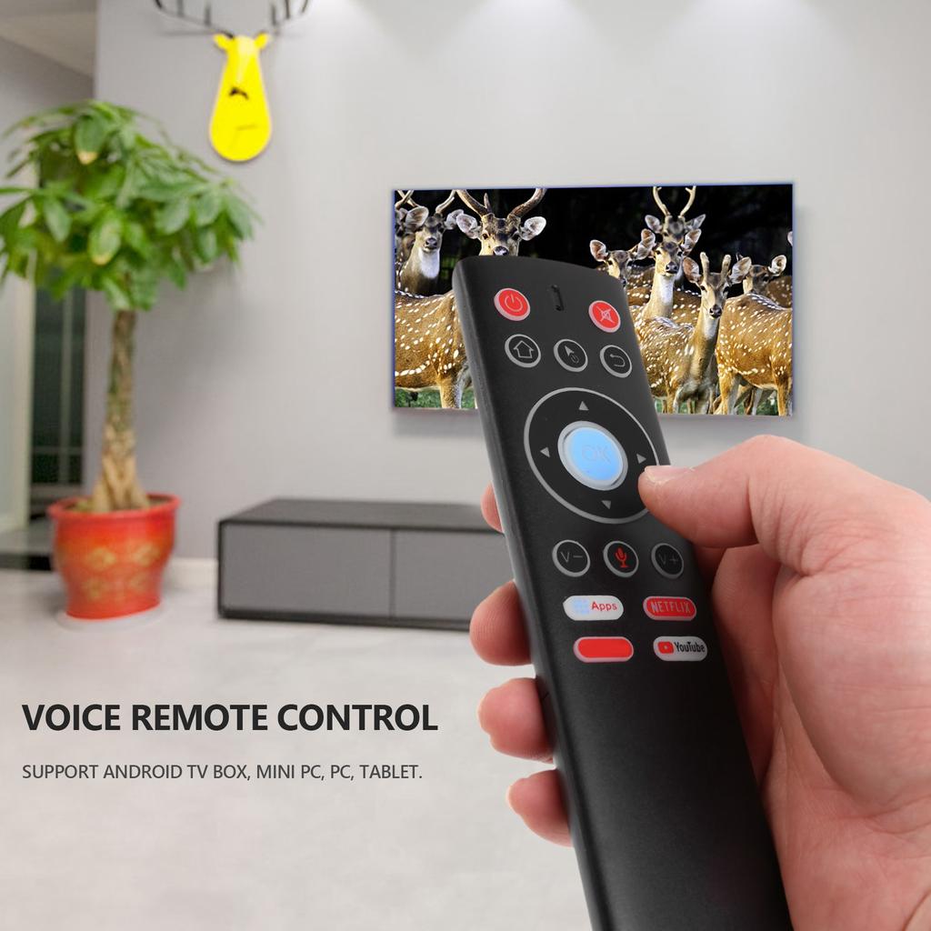 Buy T1 Voice Remote Control 2 4G Air Mouse Infrared Learning Remote ...