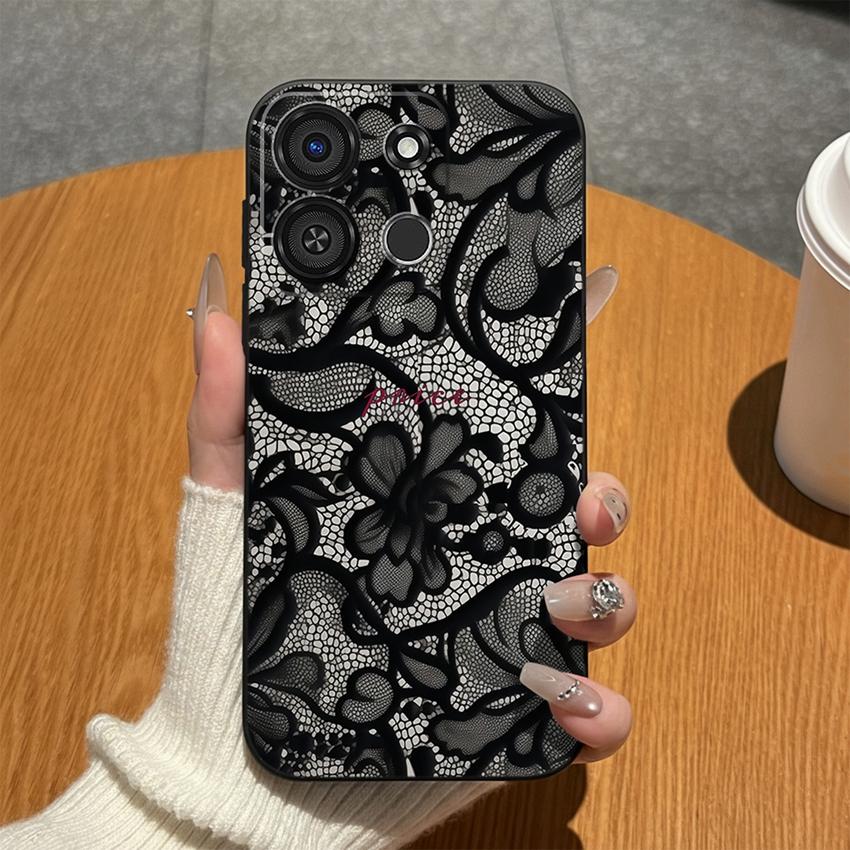 For Itel A05S A04 A60S A16 A33 Plus A56 A23 A58 A25 Pro A49 A35 A18 Phone Case Colorful Graffiti Matte Silicone Cover For Itel Anti Fingerprint Bumper
