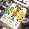 Stumble Guys Rush Carpet Rug for Living Room Bedroom Home Sofa Decoration,Kids Play Nonslip Floor Mat