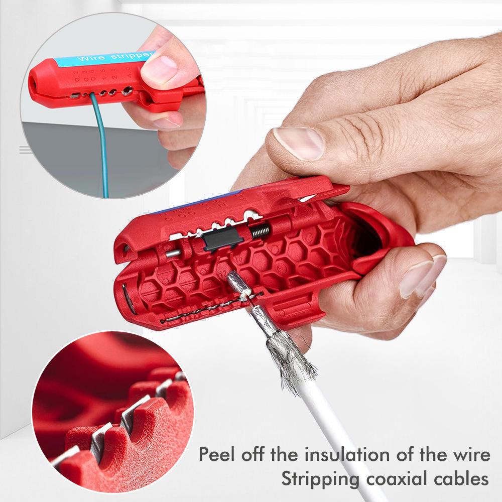 Multi-function Wire Stripping Pliers Wire and Cable Stripping and Peeling Tool Manual Stripper