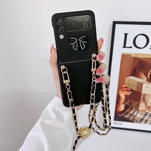 Adjustable Crossbody Lanyard Phone Case For Samsung Galaxy Z Flip 3 Zflip 4 Folding Cover