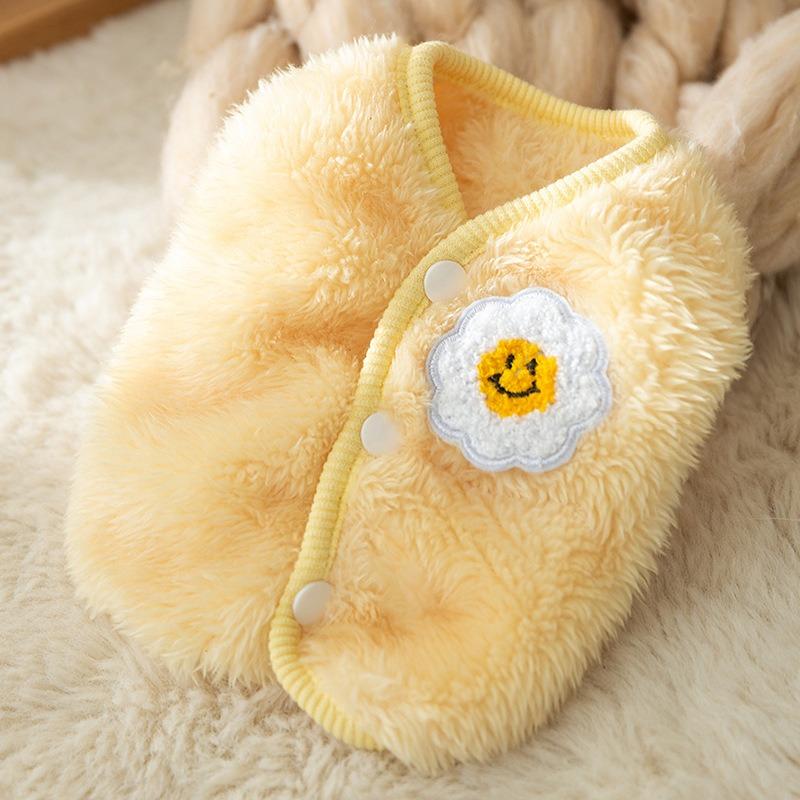 Thickened Warm Winter Fleece Vest For Small Dogs Pet Clothing