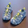 Neutrals and Bright Hues Children Canvas Sandals Girls Boys Water Shoes Quick-drying Kids Sports Shoes Patchwork Sneaker
