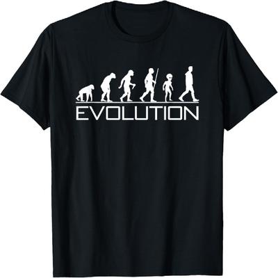 Evolution of Man - Alien the Missing Link T-shirt T-Shirt