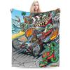 Comfort Rat Fink Blanket Merch Bed Decorative  Throw Blanket Soft Fleece for Bedroom