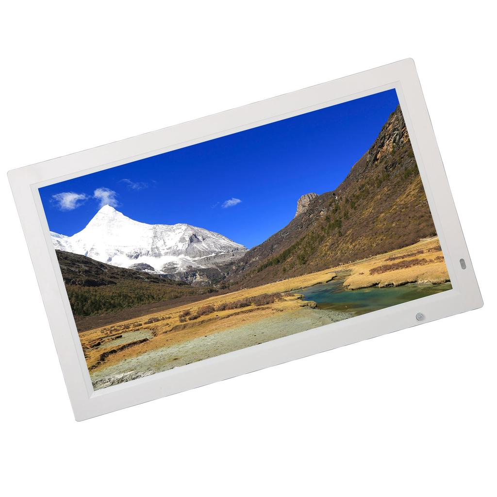 21.5inch Digital Photo Frame 16:9 IPS Display 1920x1080 HD Digital Picture Frame with Body Sensor