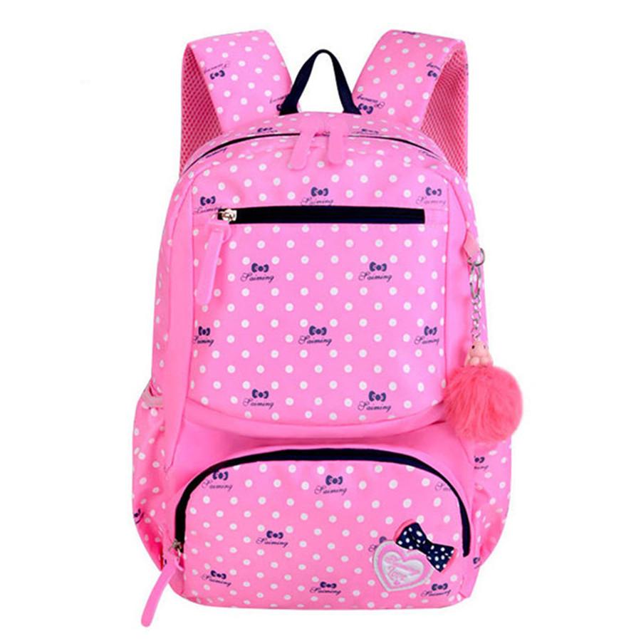 3pcs/set Printing School Bags Backpacks Schoolbag Fashion Kids Lovely Backpack for Children Girls School Bag Student