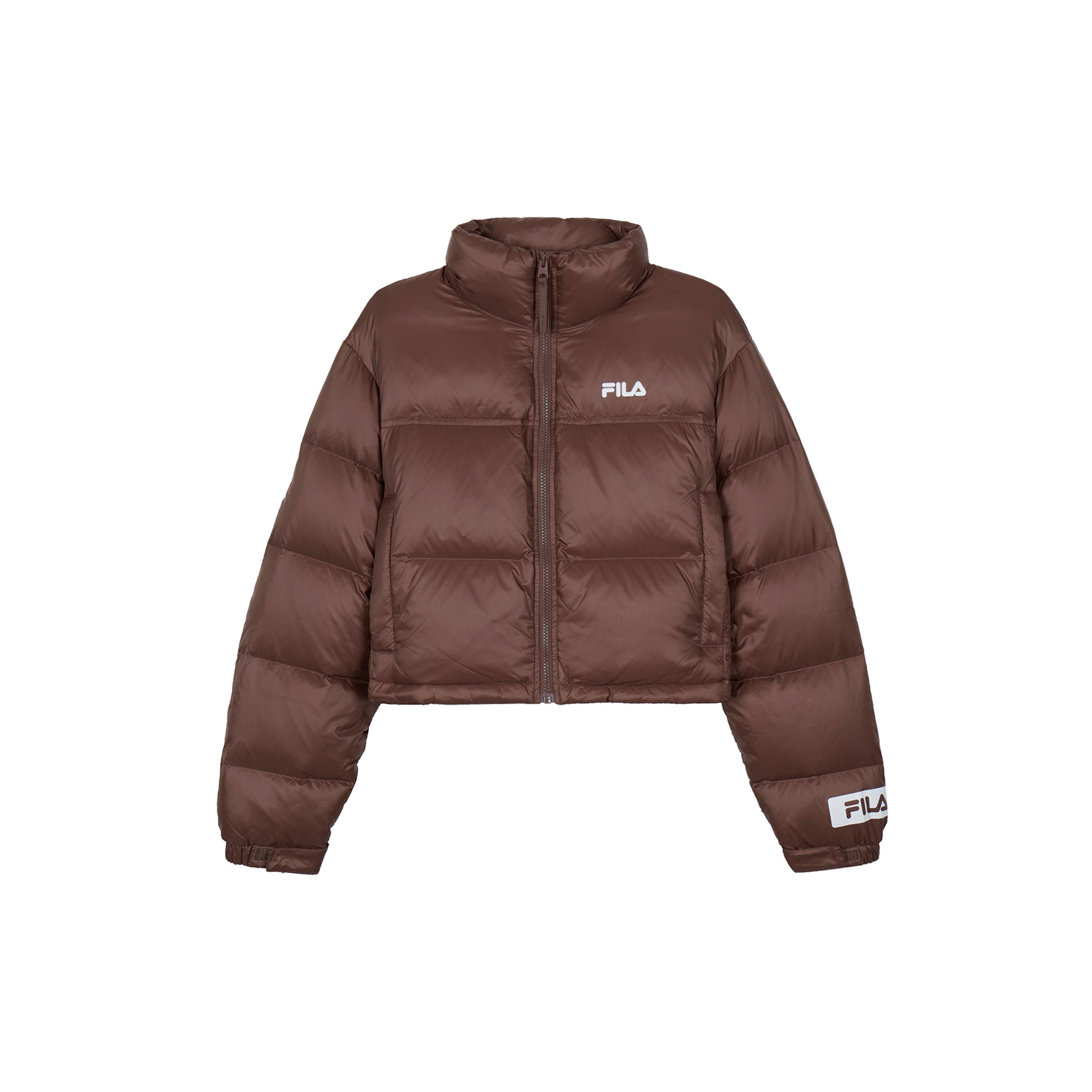 

New FILA Down Jacket Women s Pig Liver Card F51W349901FDK XS