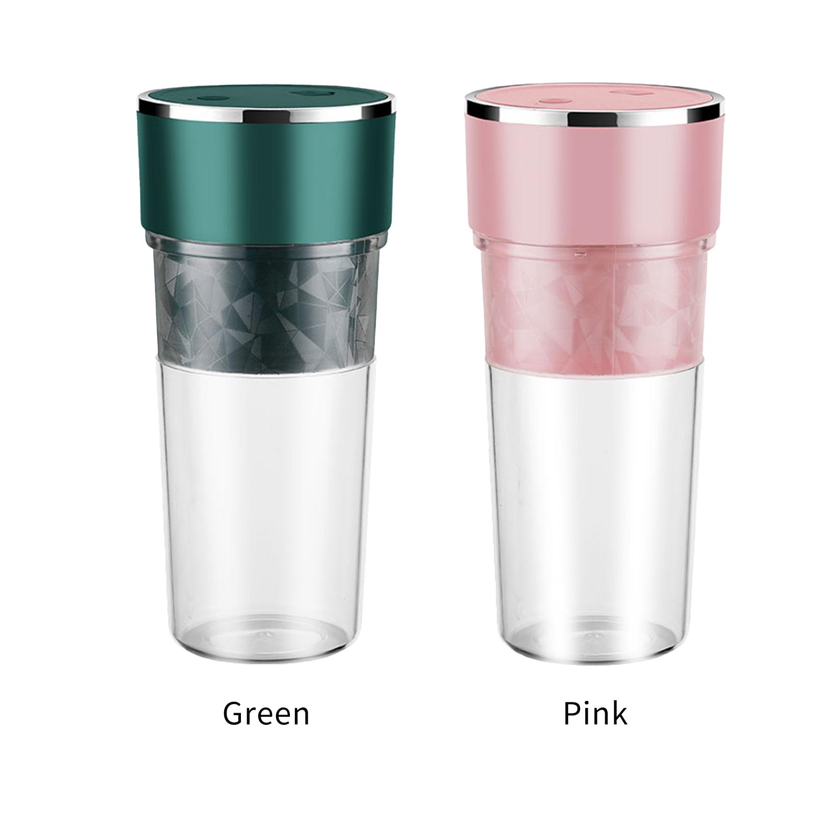 

r Cup and Shakes Blender Fruit Mixer Portable Mixer Cup USB Rechargeable Fruit Blender Cup Washable r Cup 400ML Fruit Vegetabl