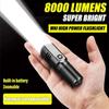 XHP50 Super Bright LED Flashlight USB Mini Torch Rechargeable Zoom Fishing Lantern Powerful 3 Lighting Mode for Hiking Camping