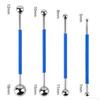 6pcs/set Professional Tile grout tool Double Steel Pressed Ball Repairing Stick Diy Polymer Clay Sculpture Toy Modelling Set