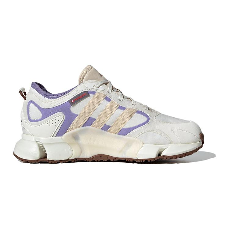 Adidas Fabric Shock Absorbing Durable Low Top Casual Shoes Kids Sneakers White ID3543
