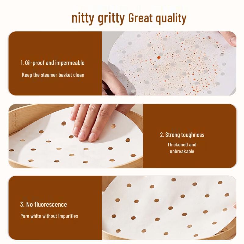 Food Grade Steamer Paper Liners