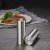 304 Stainless Steel Pepper Shaker Seasoning Canister for BBQ Kitchen
