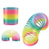 Giocattoli Magici Rimbalzanti Colorati Giochi da Tavolo Per Bambini Anello Magico Antistress Molla Gioco da Tavolo Arcobaleno Regali Creativi Divertenti per Bambini