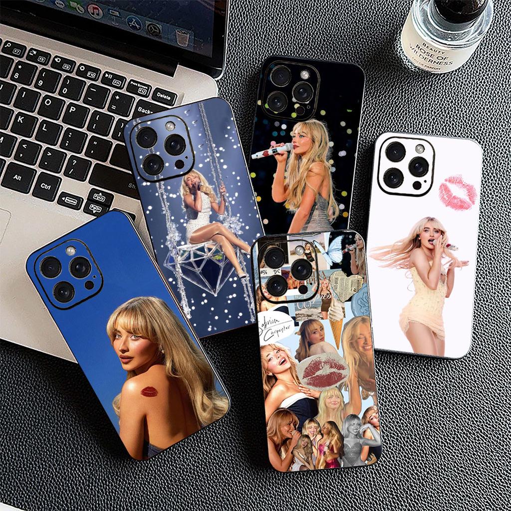 Cover Sabrinas SC Poster Carpenters für Samsung Galaxy S25 S24 S23 Fe Ultra Plus S7 Edge A05 A06 A16 A15 A35 Handyhülle