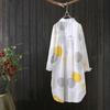 Camisa Casual de Temperamento para Mujer Moda Blusa Suelta para Mujer Elegante Blusa de Manga Larga Camisa de Protección Solar para Vacaciones Fin de Semana