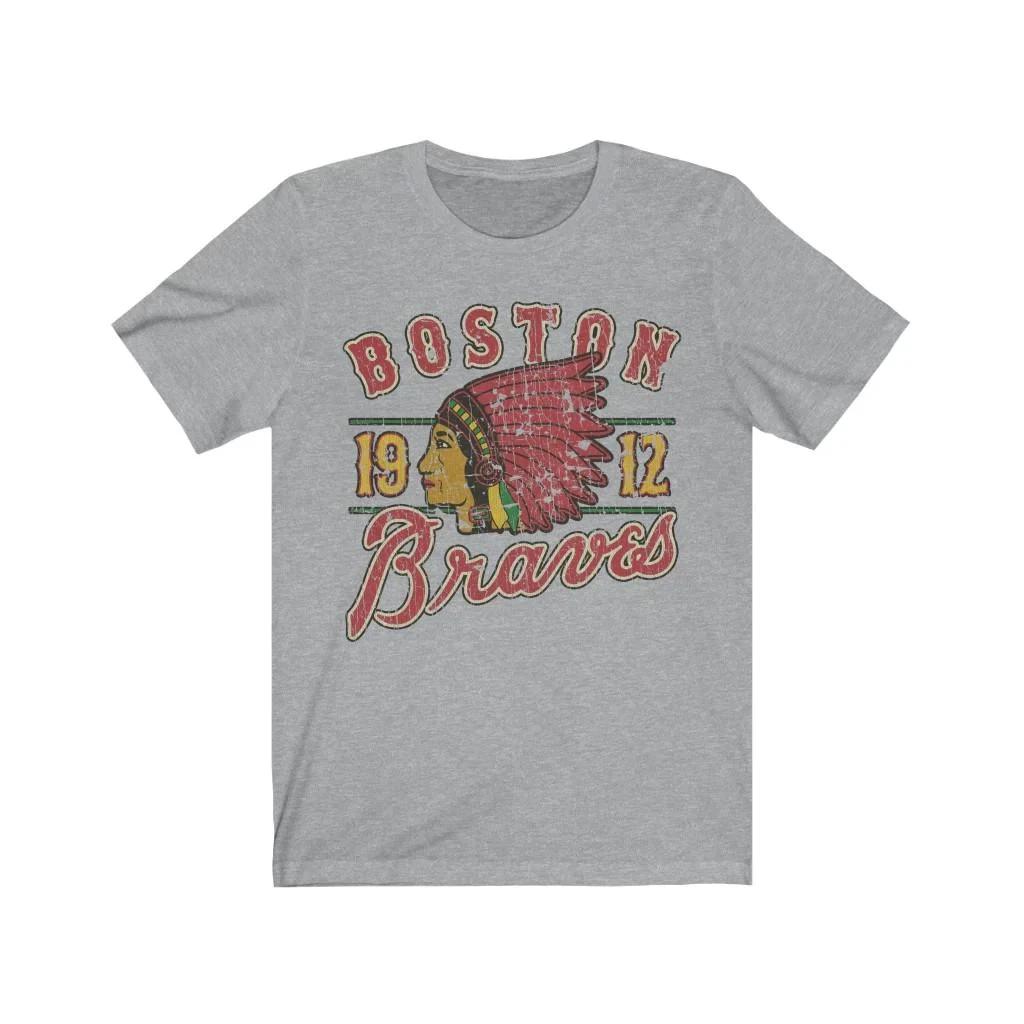 Boston Braves 1912 Vintage Men s T shirt S