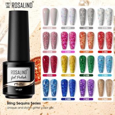 Bunter Nagellack-Gel-Lack, Hybrid-Soak-UV-Gel-Nagellack, langlebiger Glitzer-Gel-Nagellack, Maniküre, Nail-Art-Lack