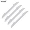 New 4PCS Protective Strip Car Side Door Edge Protector Scrape Guard Bumper Guards Handle Cover 3D Sticker Car Styling Emblem Interior Mirrors 6