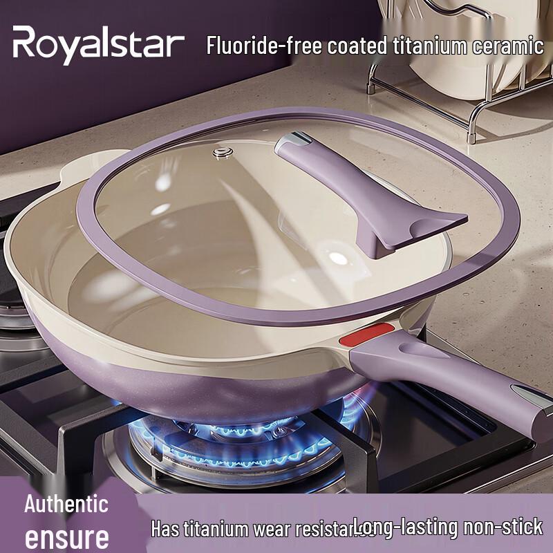 Royalstar Titanium Ceramic Non-stick Wok