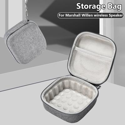 Waterproof Bluetooth-compatible Speaker Pouch Portable Lightweight Hard EVA Carrying Bag Speaker Storage Bag for Marshall Willen