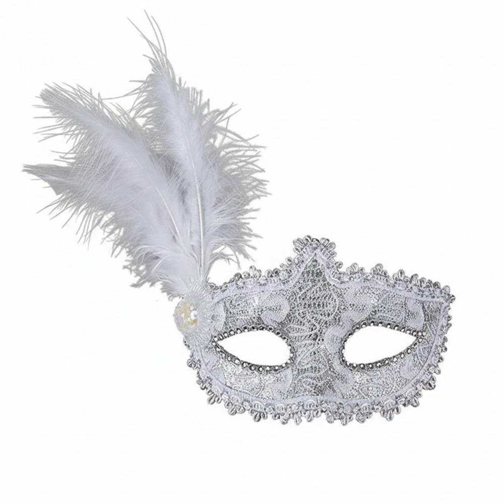 Fashion Lace Eye Mask Feather Lightweight Ladies Half Face Cover Masquerade Ball Mask Cosplay Masquerade
