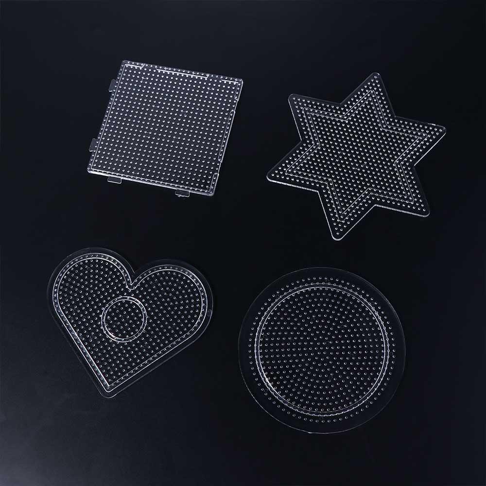 Board Puzzle Beadbond Jigsaw Puzzle Transparent Beads Template Puzzle Template Diy Toy Pegboard