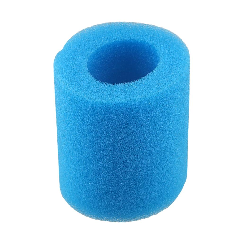 Washable Foam Sponge Filter For Pool Cartridge Systems Fits Type I II VI D Filter Housings Reusable Without Paper Cartridge