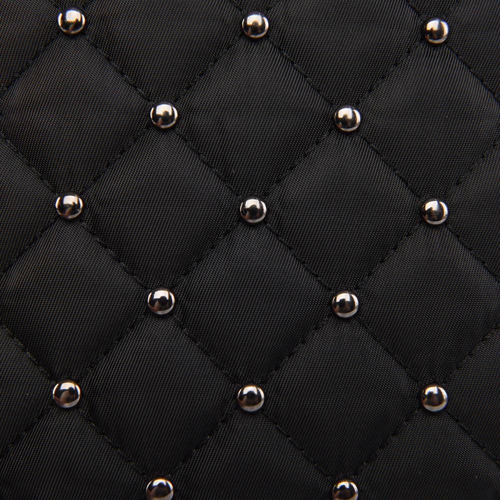 Women's Large Capacity Backpack Rhomboid Rivet Backpack