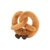 JELLYCAT Fun Food Series Alkaline Water Bread Knot Companion Brown Doll Plush Doll 18cm/30cm Height
